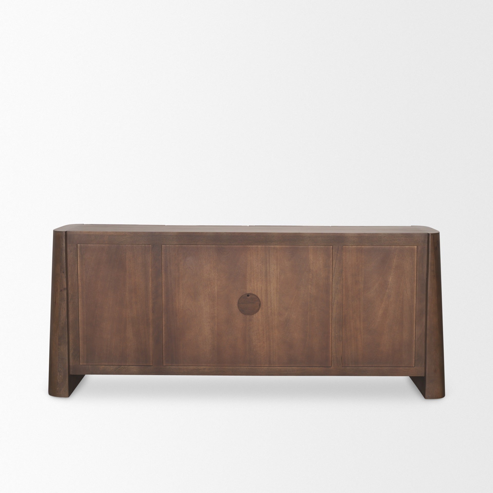 Tammar Brown Wood 4 - Door Sideboard - Dekor Butik