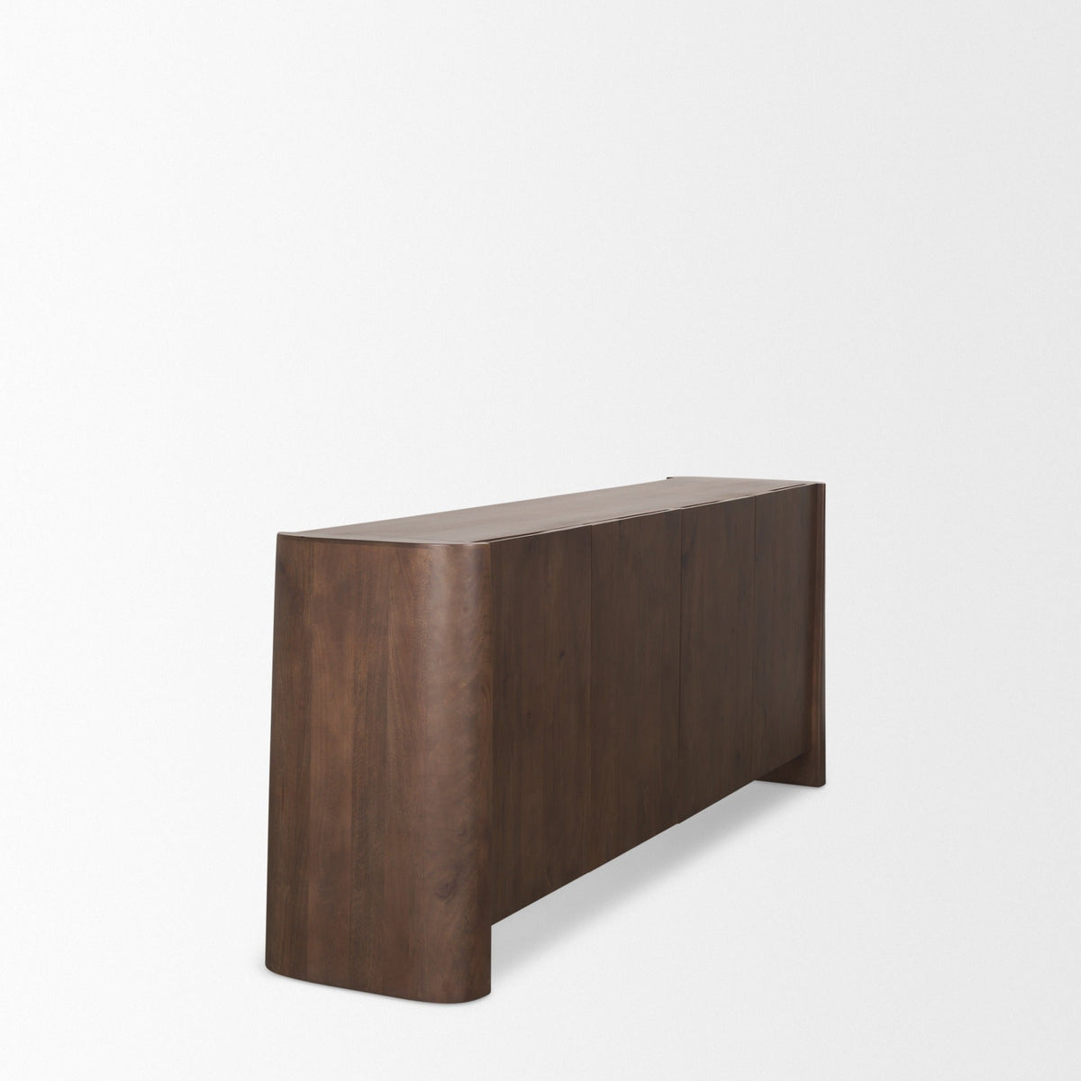 Tammar Brown Wood 4 - Door Sideboard - Dekor Butik