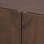 Tammar Brown Wood 4 - Door Sideboard - Dekor Butik