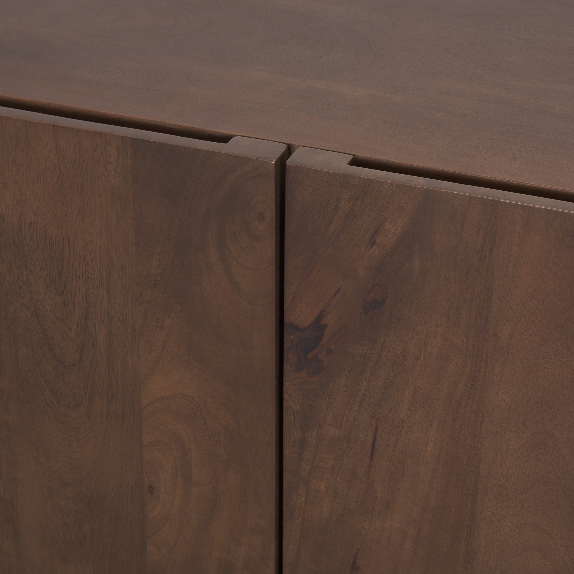 Tammar Brown Wood 4 - Door Sideboard - Dekor Butik