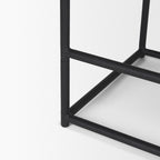 Taniel Leather Seat Stool - Dekor Butik