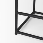 Taniel Leather Seat Stool - Dekor Butik