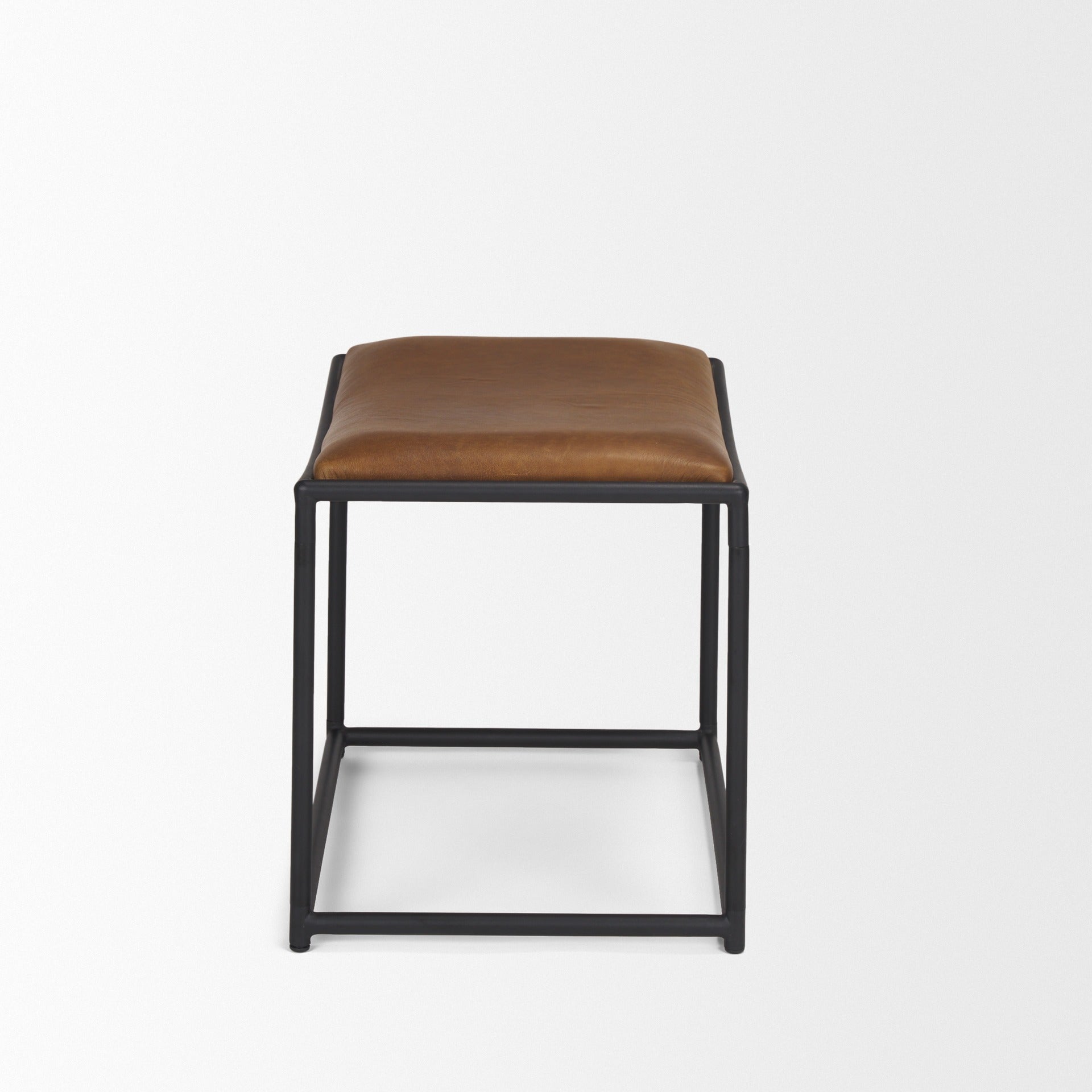 Taniel Wood/Leather Stool - 4 COLORS - Dekor Butik