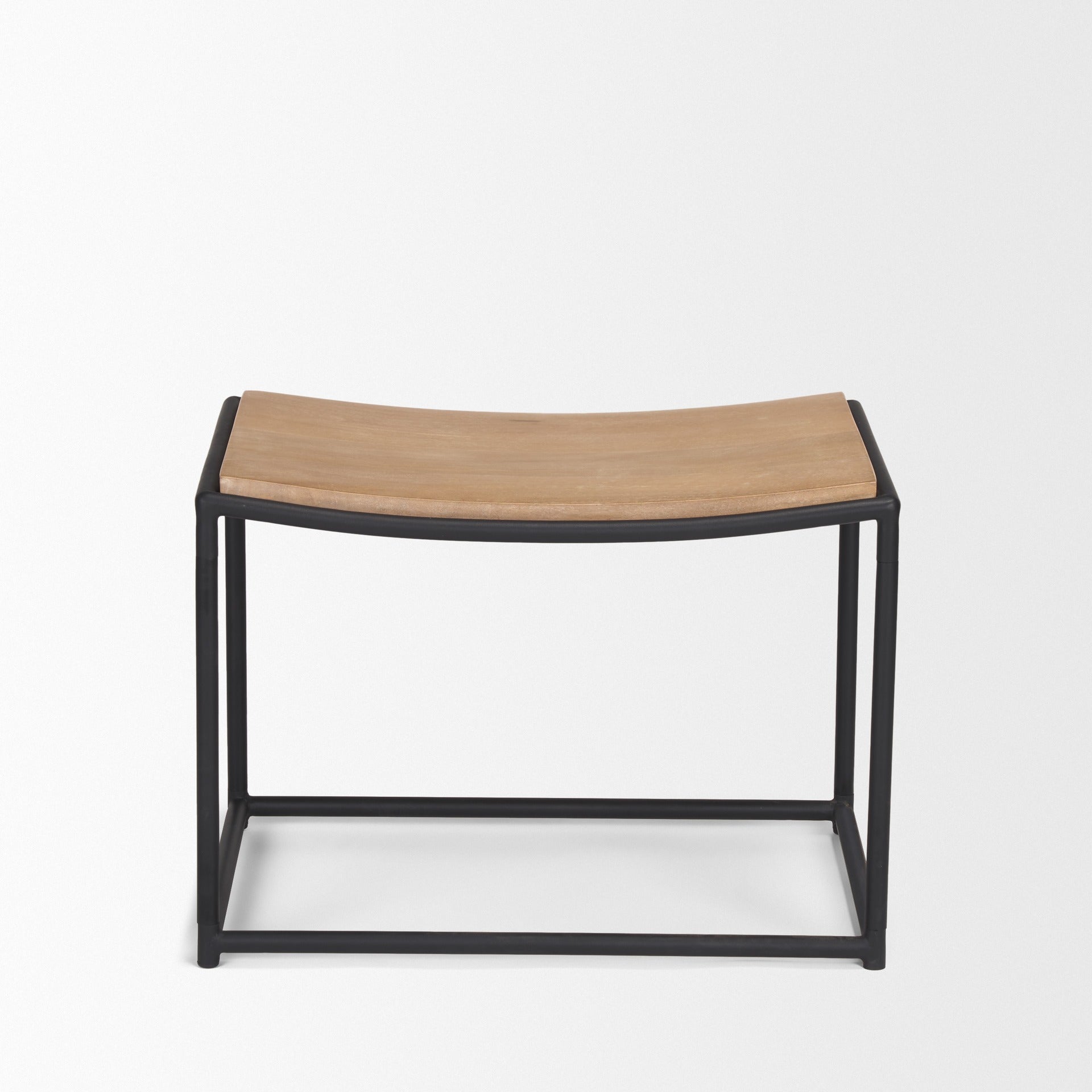Taniel Wood/Leather Stool - 4 COLORS - Dekor Butik