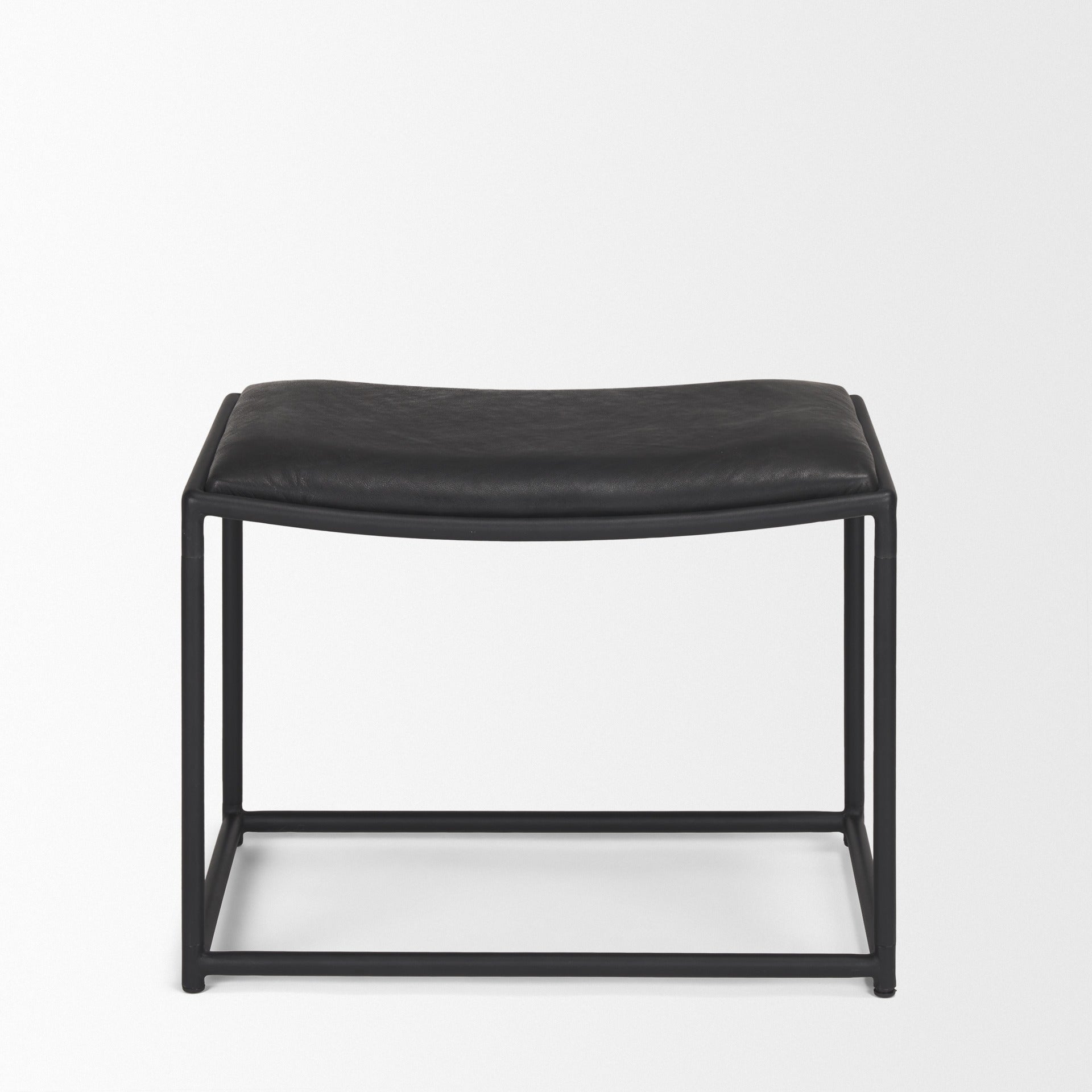Taniel Wood/Leather Stool - 4 COLORS - Dekor Butik