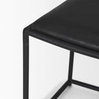 Taniel Wood/Leather Stool - 4 COLORS - Dekor Butik