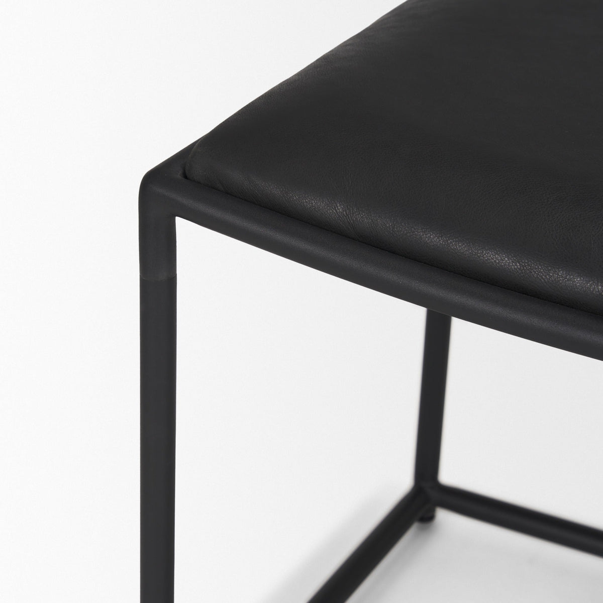 Taniel Wood/Leather Stool - 4 COLORS - Dekor Butik