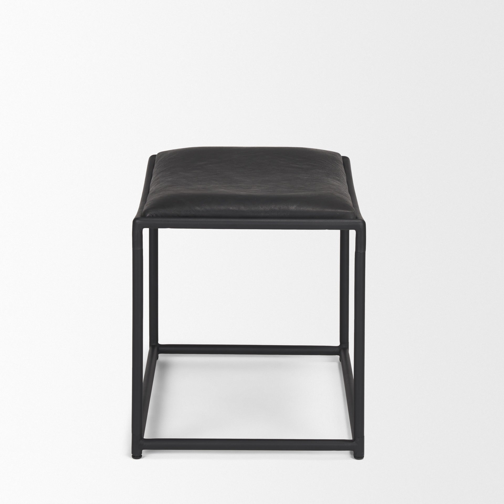 Taniel Wood/Leather Stool - 4 COLORS - Dekor Butik