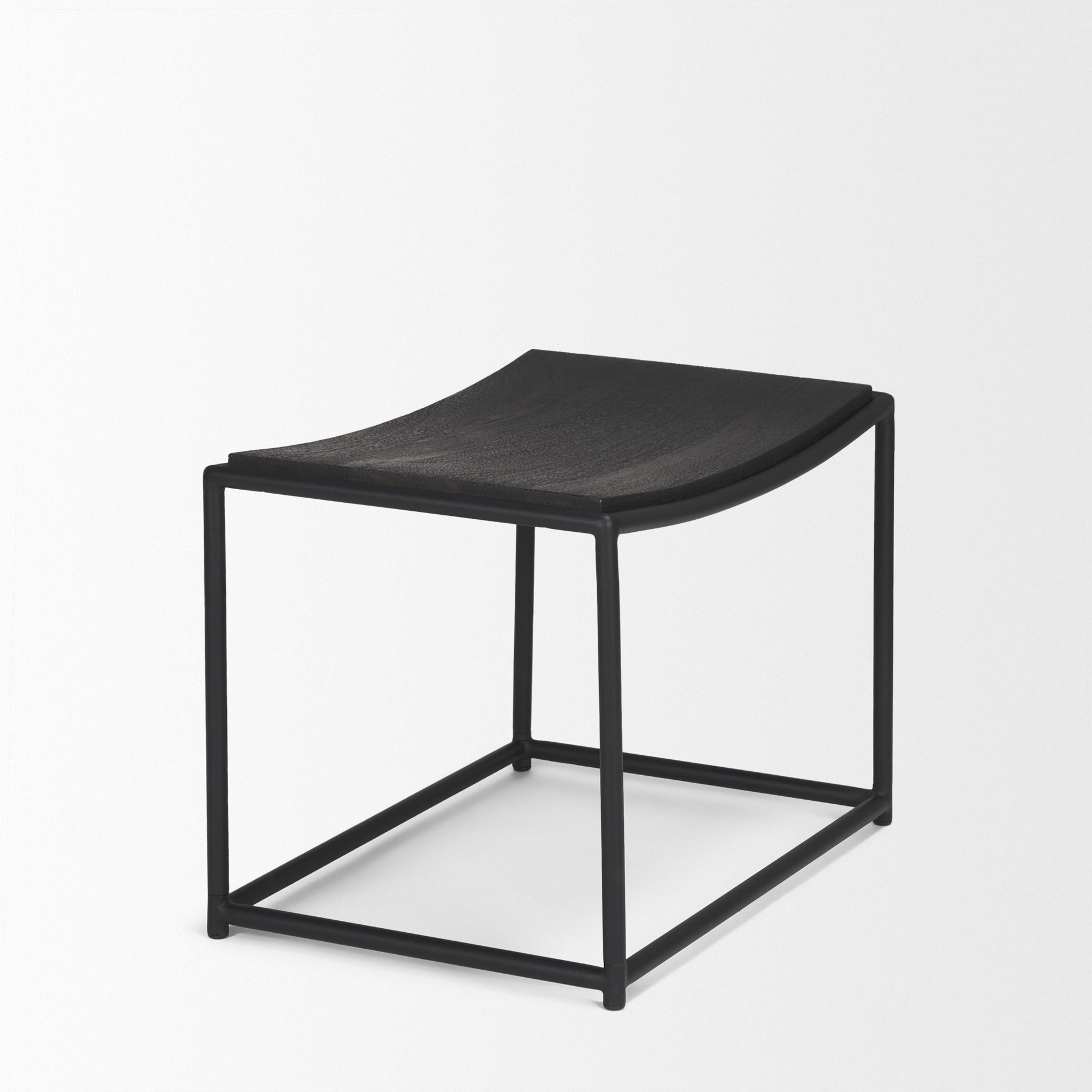 Taniel Wood/Leather Stool - 4 COLORS - Dekor Butik