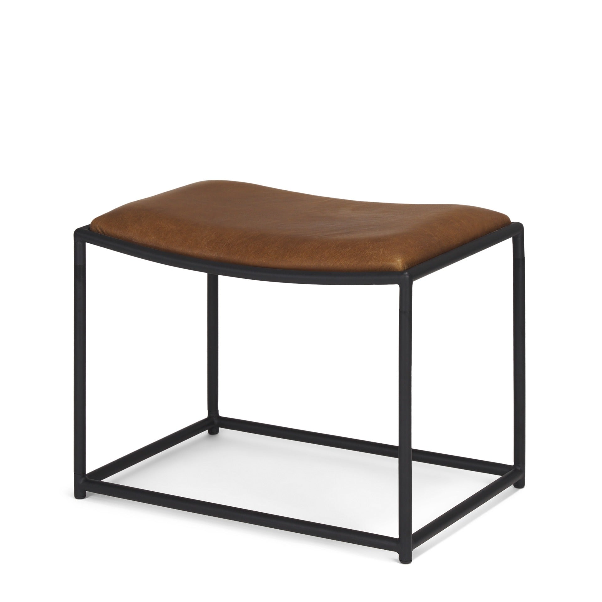 Taniel Wood/Leather Stool - 4 COLORS - Dekor Butik