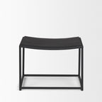 Taniel Wood/Leather Stool - 4 COLORS - Dekor Butik