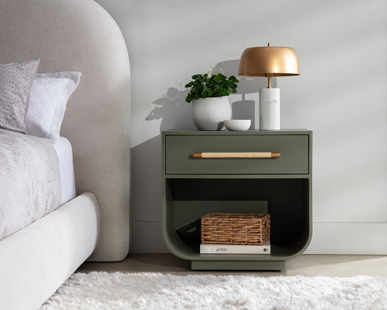 FurnitureTarrant Nightstand - 2 Colours - Dekor Butik