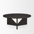 Tarro Brown Wood w/ Triangle Legs Coffee Table - Dekor Butik