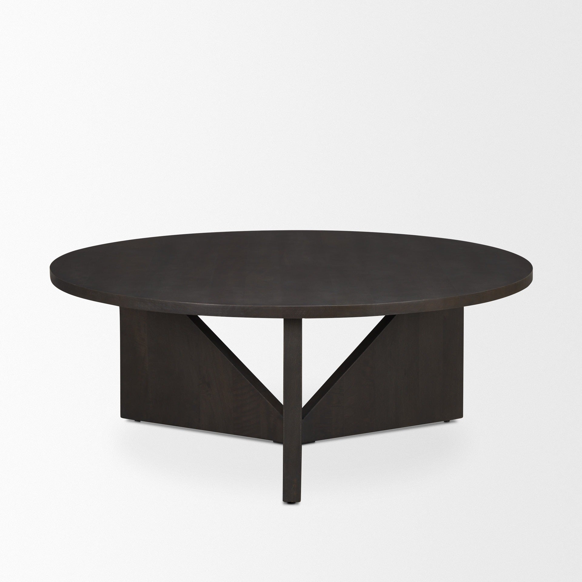 Tarro Brown Wood w/ Triangle Legs Coffee Table - Dekor Butik