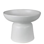 Boxes, Bowls & TraysTau Footed Bowl, Ceramic, White - Sm - Dekor Butik