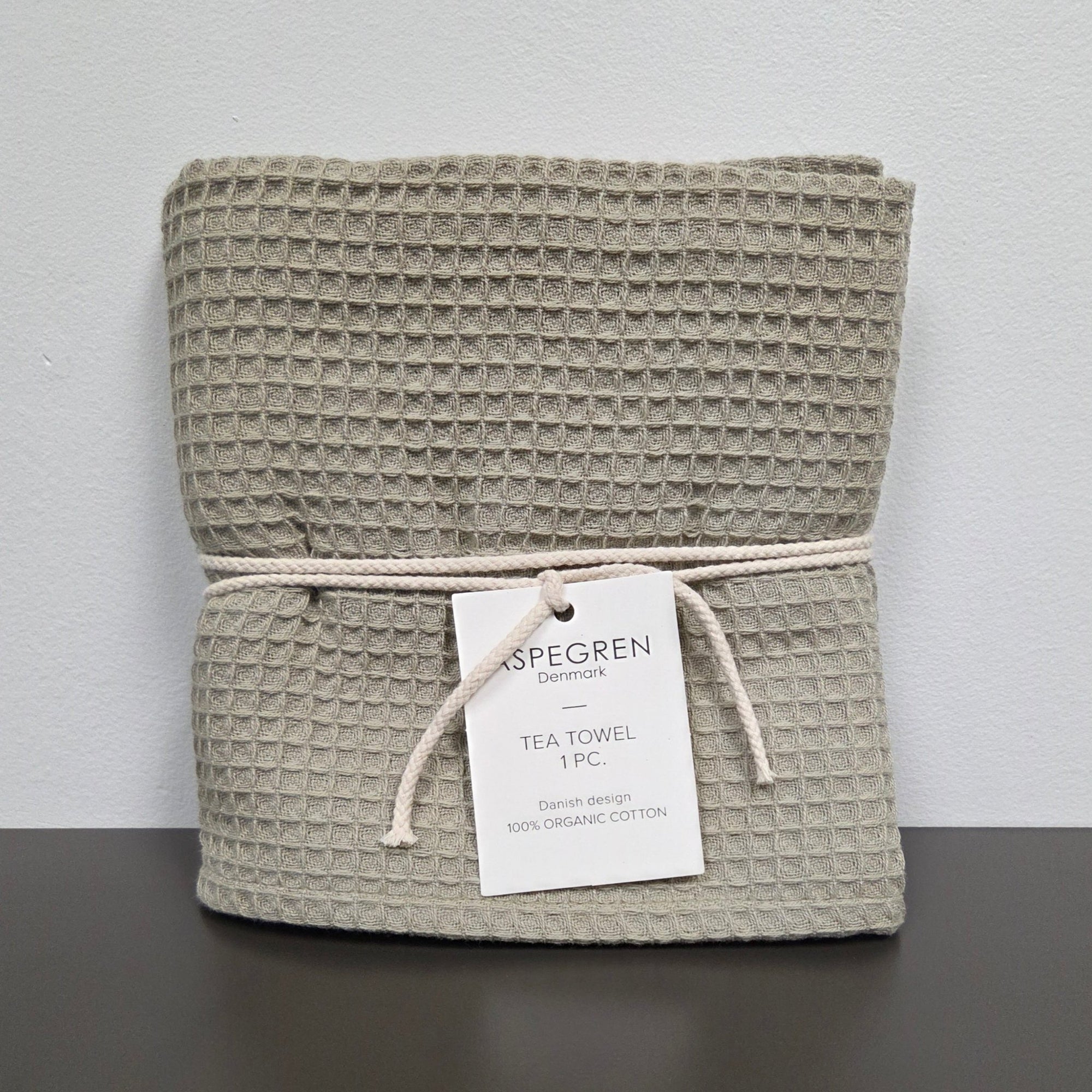 Tea Towel - 100% Organic Cotton - North Green - Dekor Butik