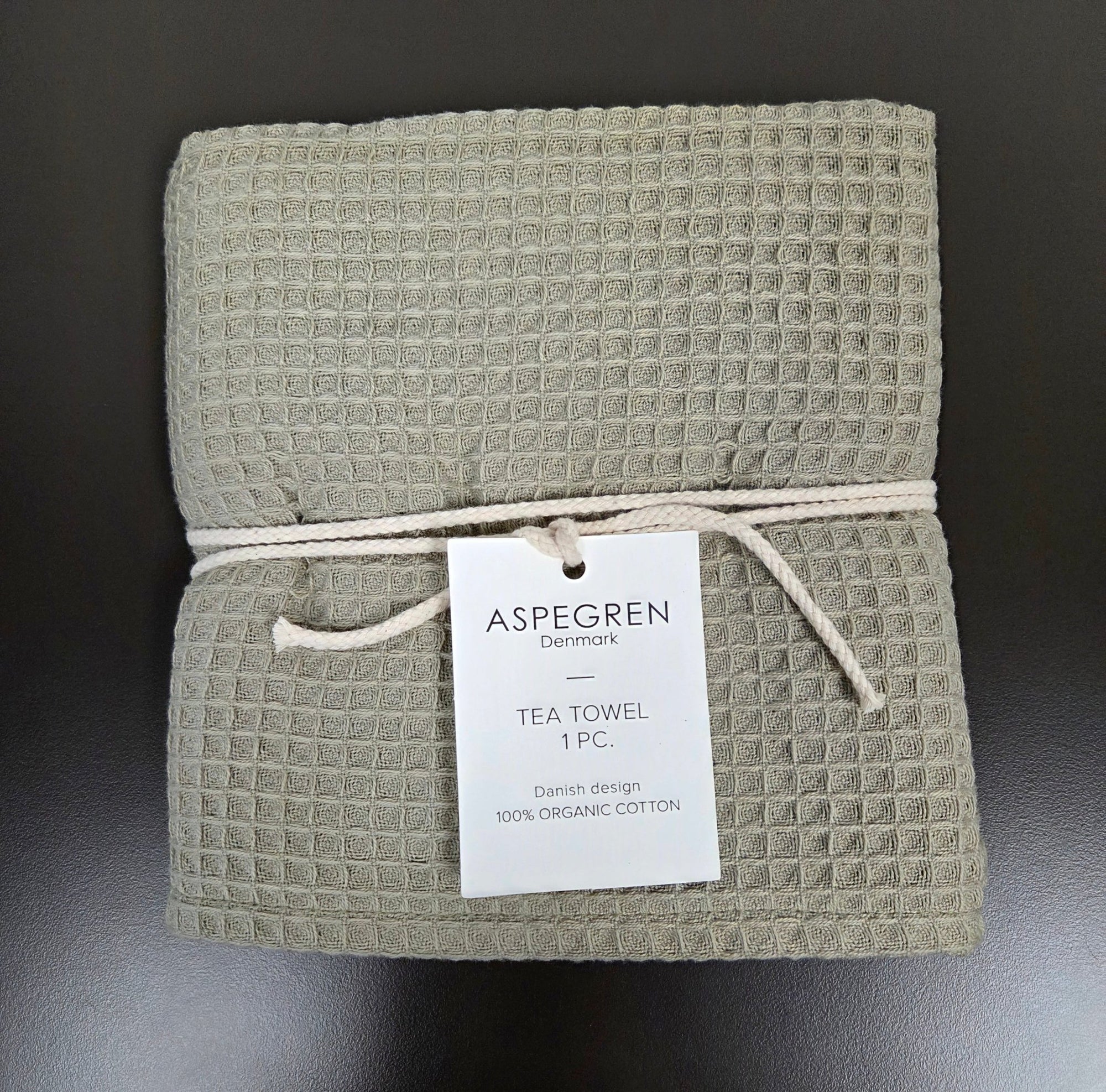 Tea Towel - 100% Organic Cotton - North Green - Dekor Butik