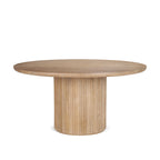 FurnitureTerra Round Dining Table - 2 Colours - Dekor Butik