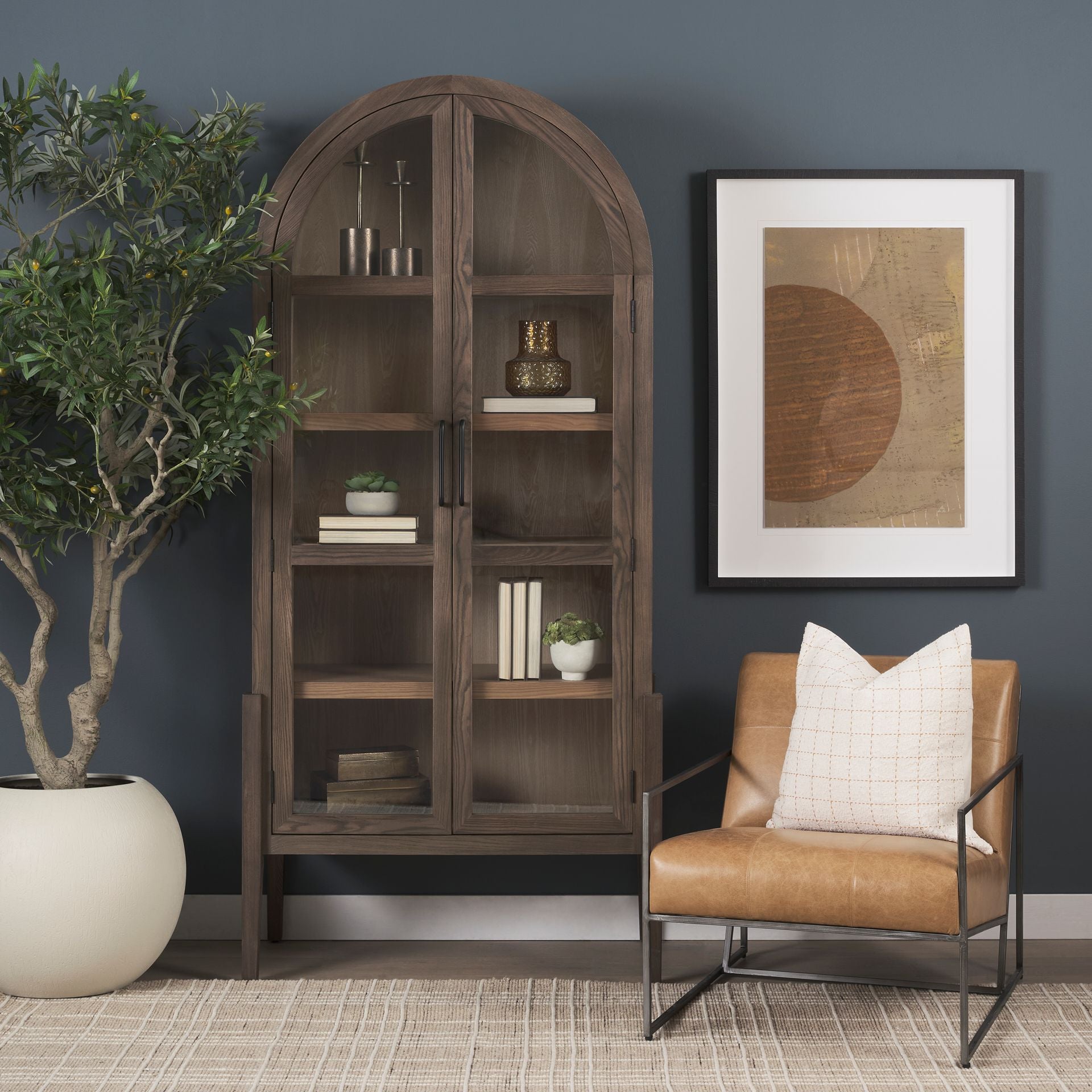 FurnitureTeva Curio Cabinet - Dekor Butik