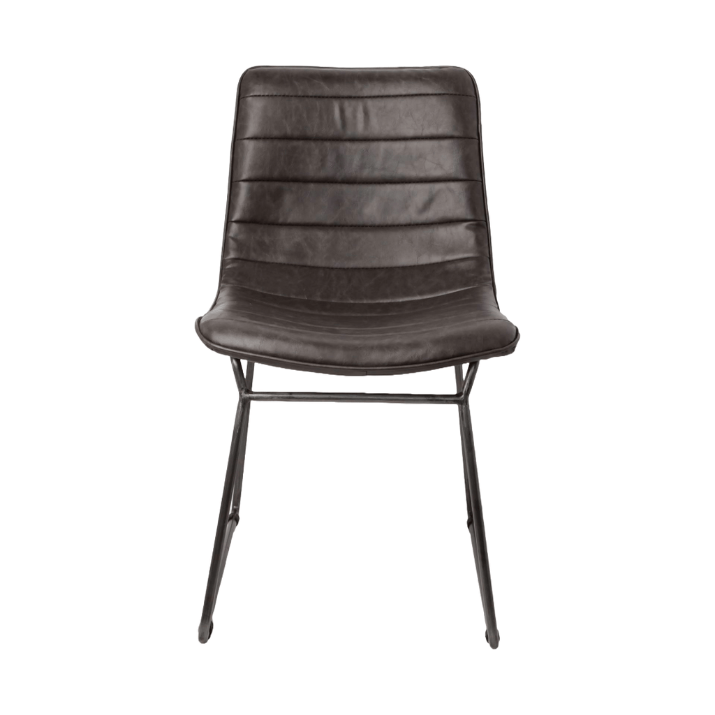 FurnitureThornton Faux - Leather Dining Chair - Dekor Butik