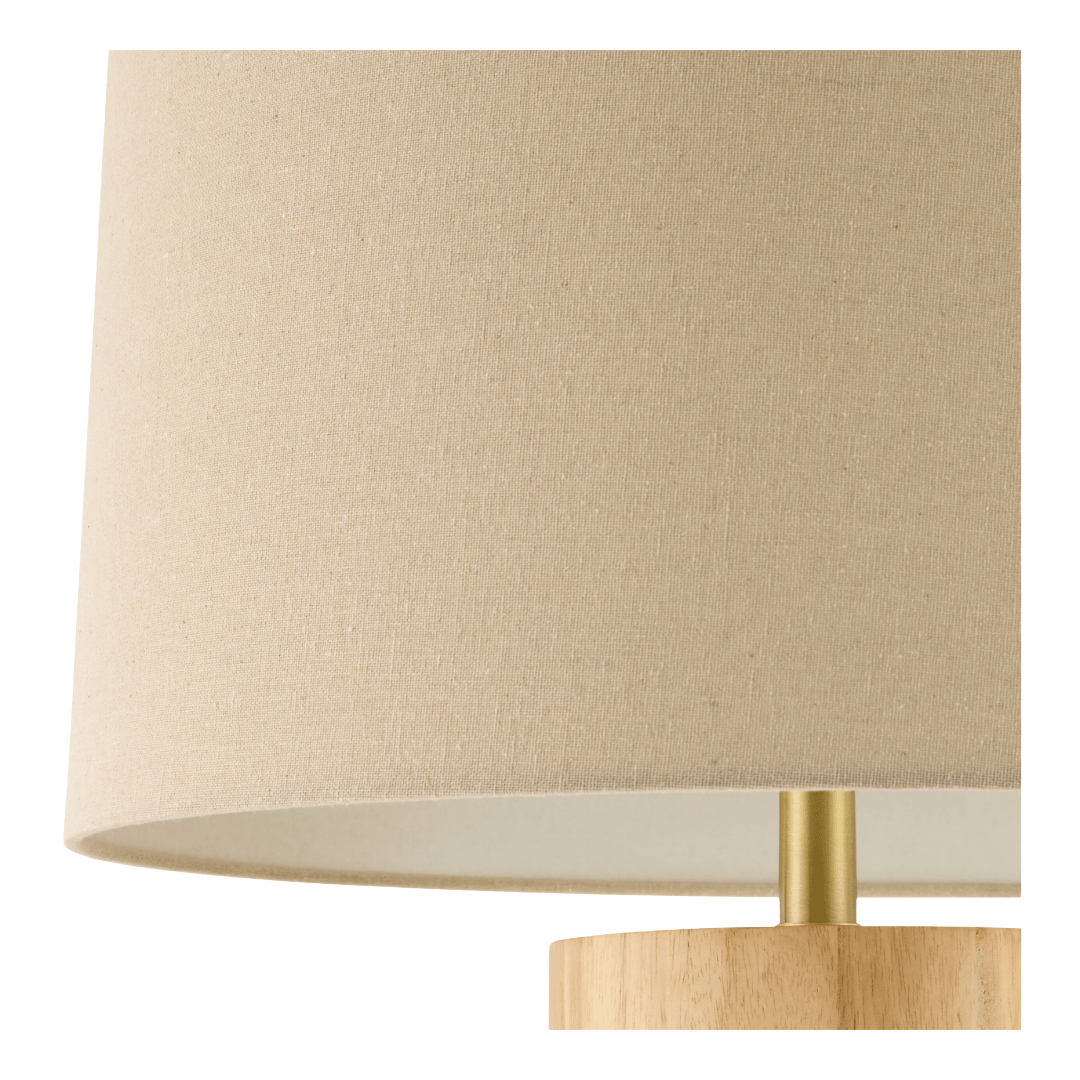 Timberline Accent Floor Lamp - Light Natural - Dekor Butik