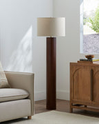 Timberline Accent Floor Lamp - Natural Brown - Dekor Butik