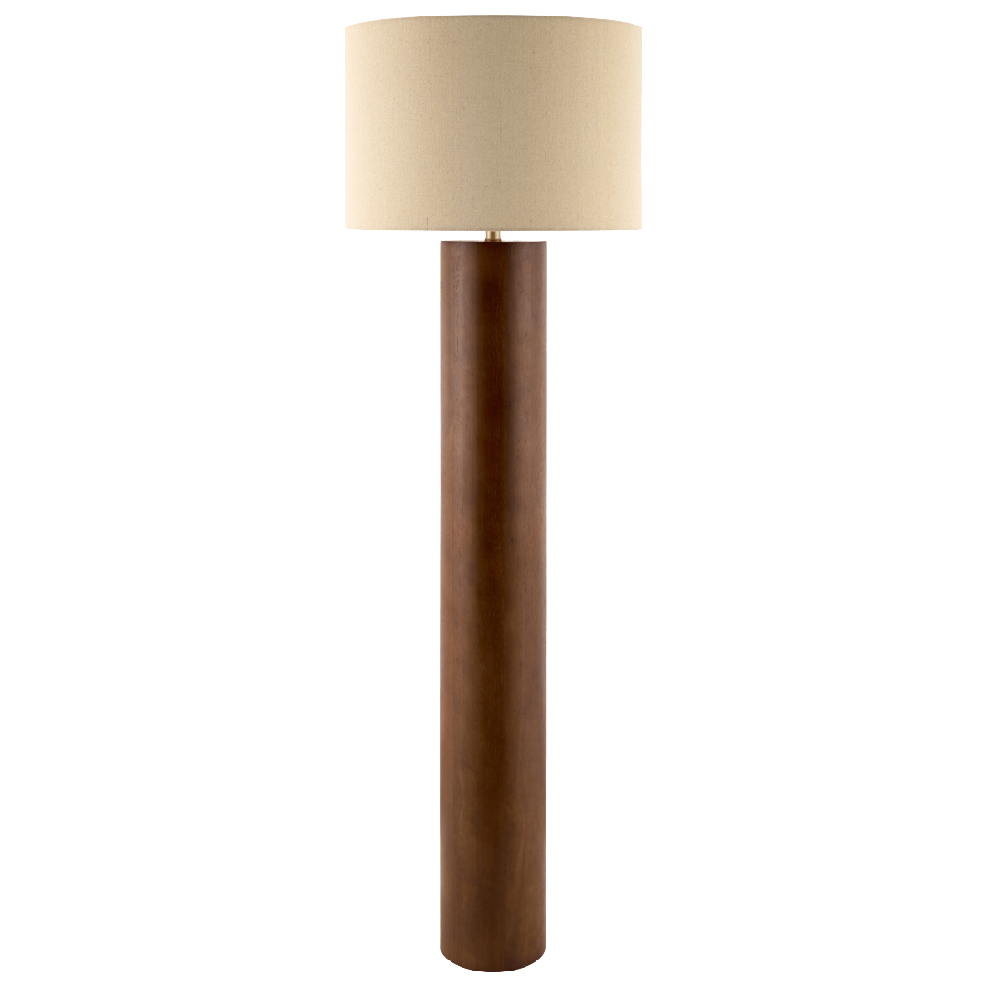 Timberline Accent Floor Lamp - Natural Brown - Dekor Butik