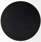 Timothy 16.0L x 16.0W X 20.0H Ebony Black Iron Side Table - Dekor Butik