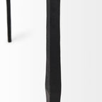Timothy 48.0 X 8.0 X 30.0 Ebony Black Iron Console Table - Dekor Butik