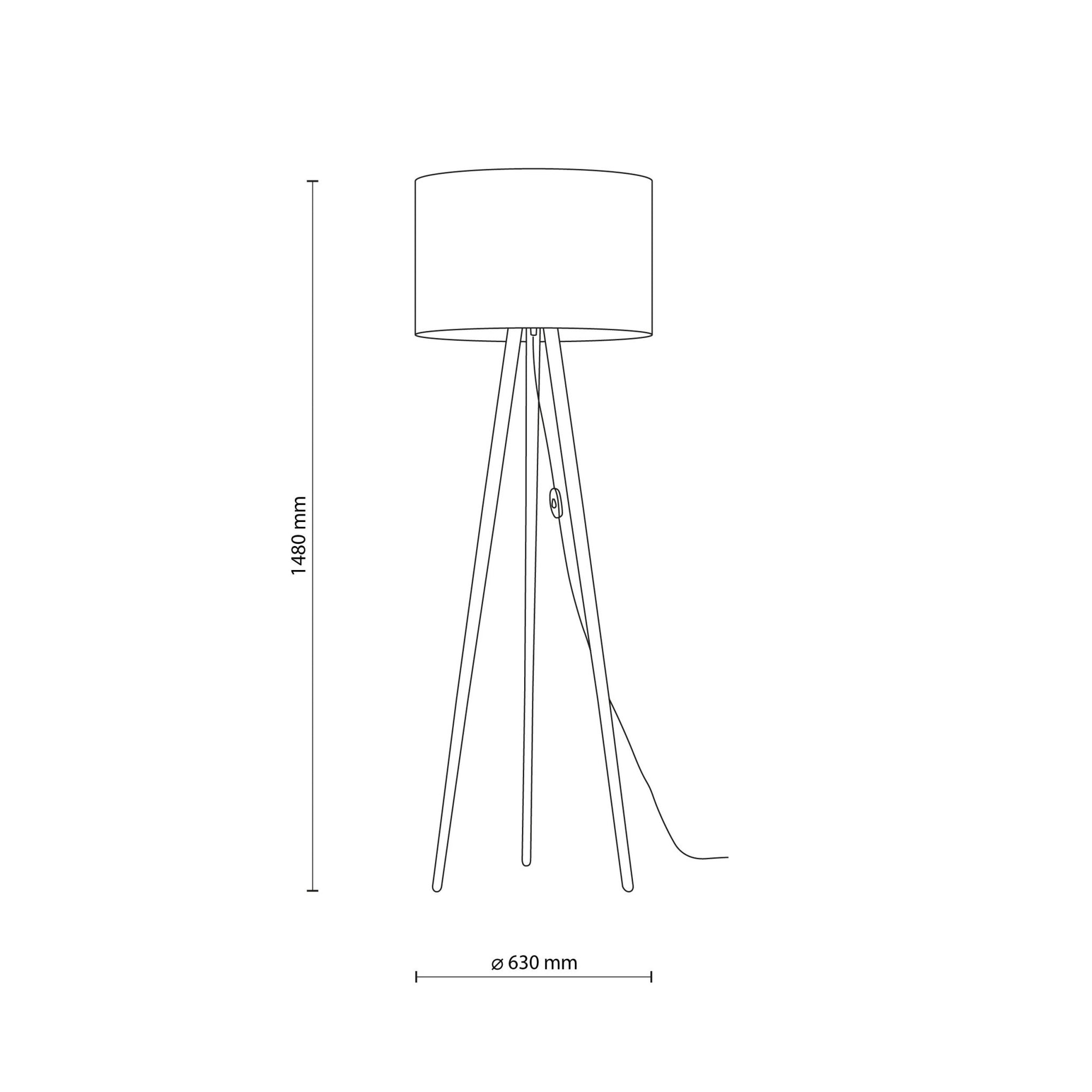 TOKYO Floor Lamp for Living Room, Bedroom & Reading Nook – Scandinavian Minimalist Design (Clearance) - Dekor Butik