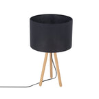 TOKYO Wood Tripod Table Lamp for Bedroom & Nightstand (Clearance) - Dekor Butik