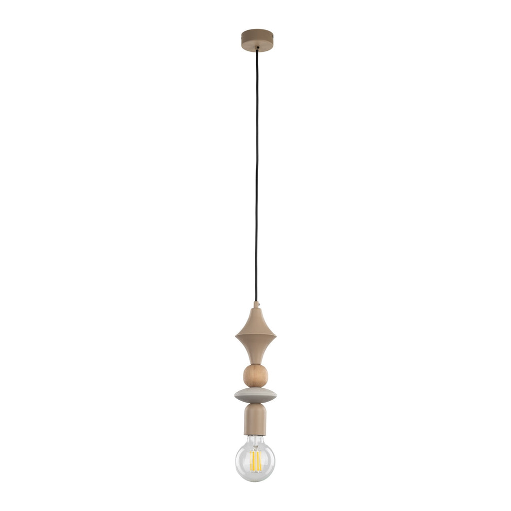 TOWER Beige Scandinavian Pendant Lamp - Dekor Butik
