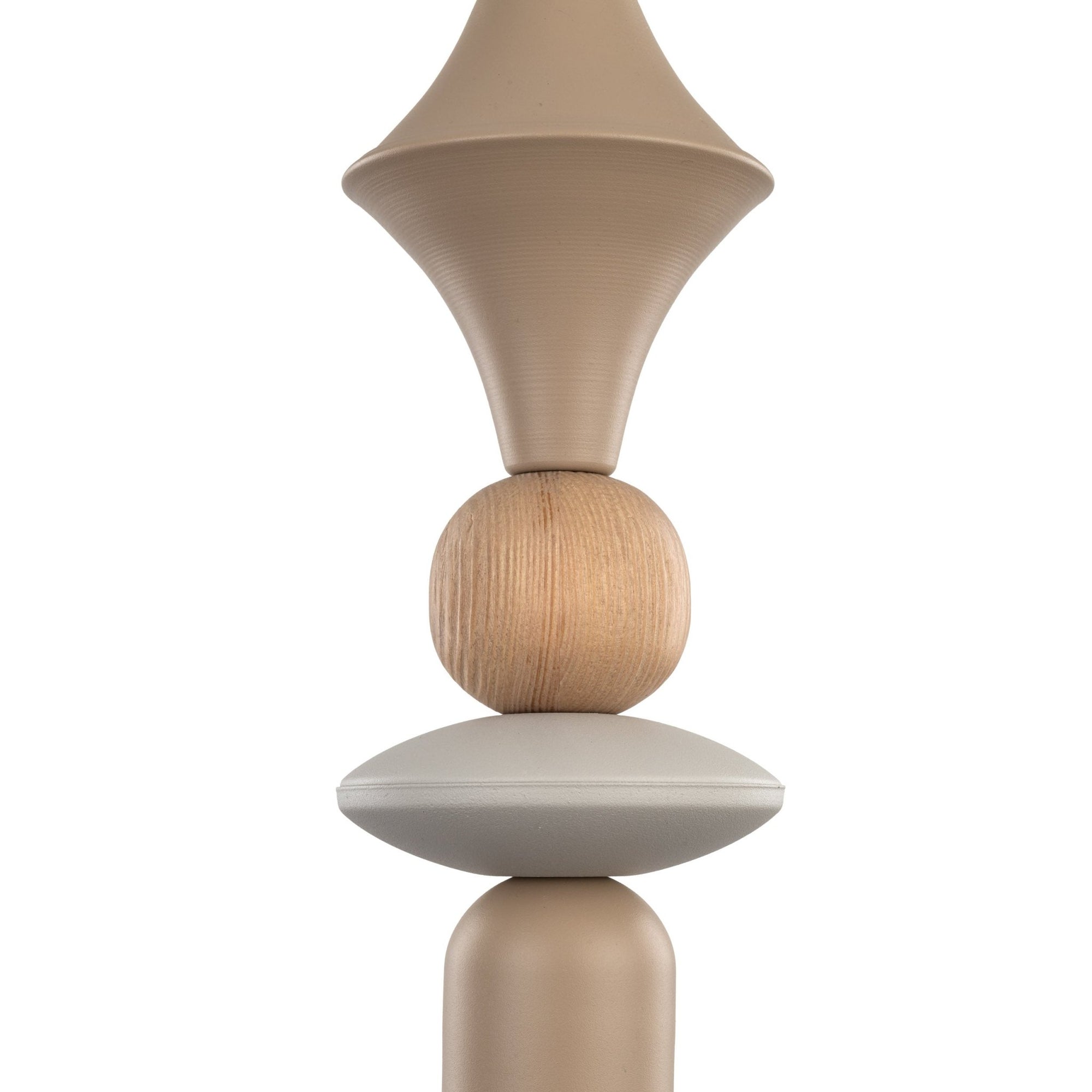 TOWER Wood Pendant Light for Kitchen Island, Bedside & Reading Nook - Dekor Butik
