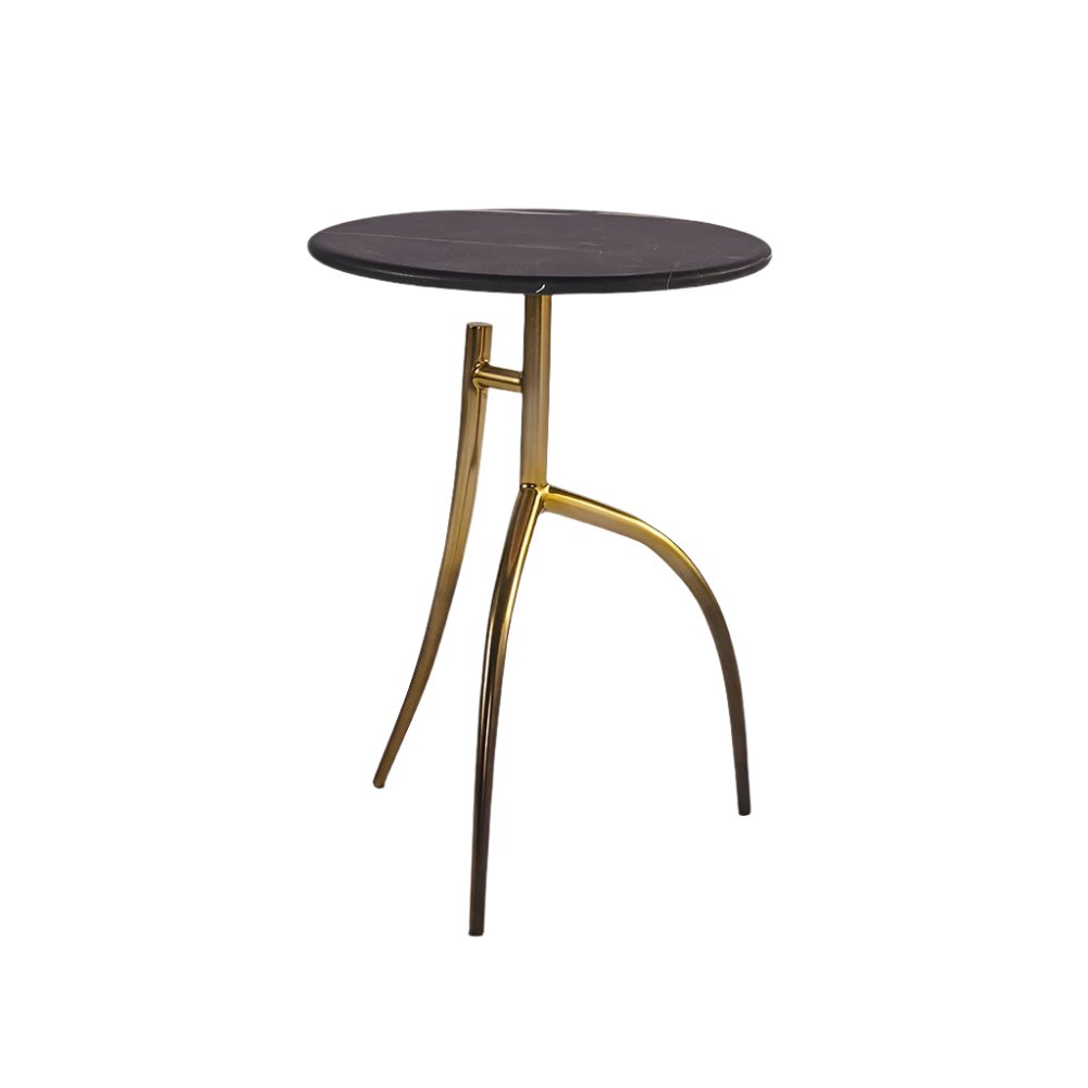 Side TablesTrent Side Table - Black Marble Top - FLOOR MODEL SALE - Dekor Butik
