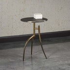Side TablesTrent Side Table - Black Marble Top - FLOOR MODEL SALE - Dekor Butik