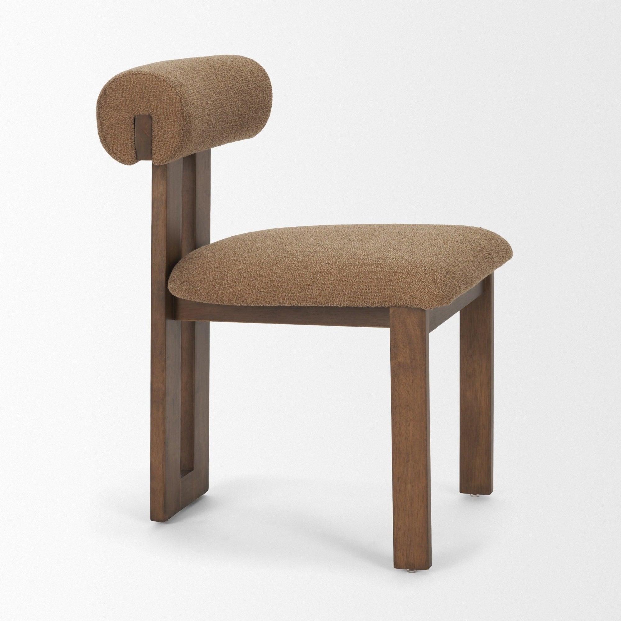 Tribeca Curve Fabric Dining Side Chair - 3 Colors - Dekor Butik