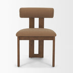 Tribeca Curve Fabric Dining Side Chair - 3 Colors - Dekor Butik