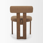 Tribeca Curve Fabric Dining Side Chair - 3 Colors - Dekor Butik