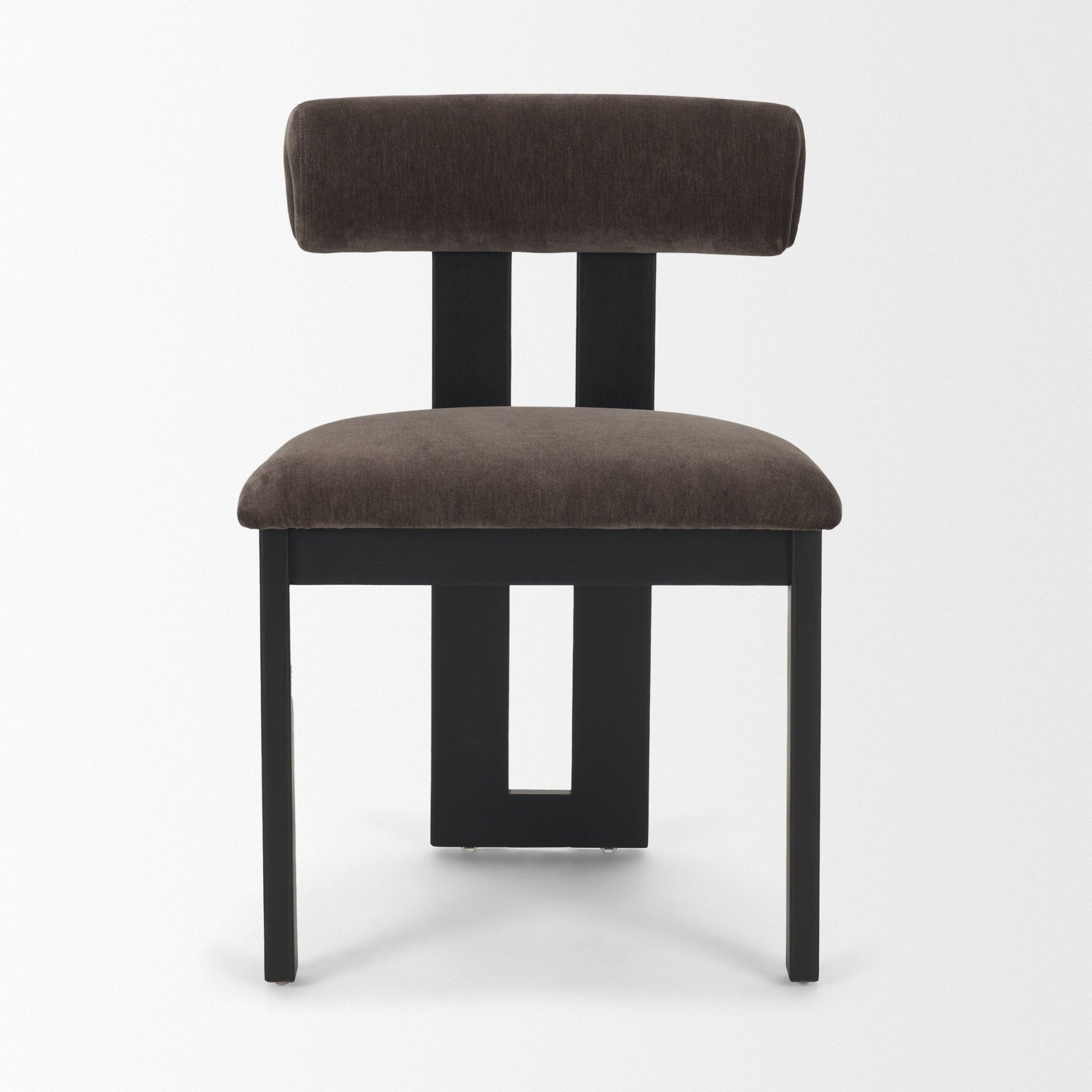 Tribeca Curve Fabric Dining Side Chair - 3 Colors - Dekor Butik