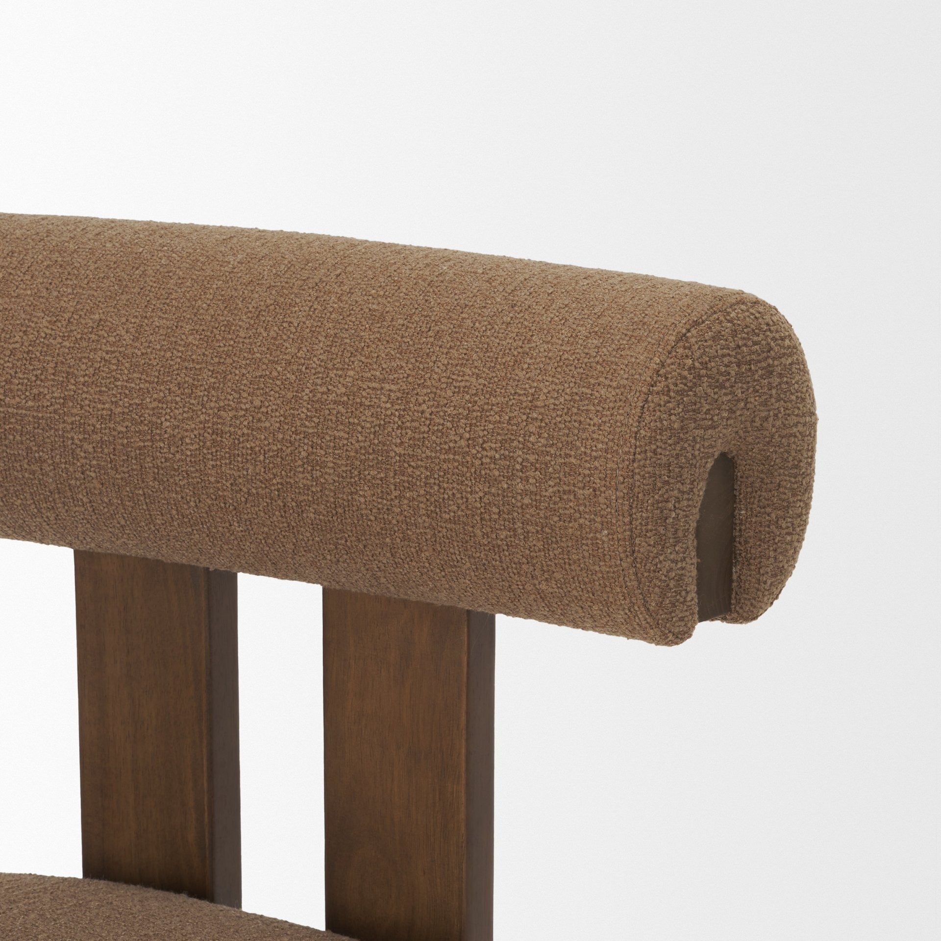 Tribeca Curve Fabric Dining Side Chair - 3 Colors - Dekor Butik