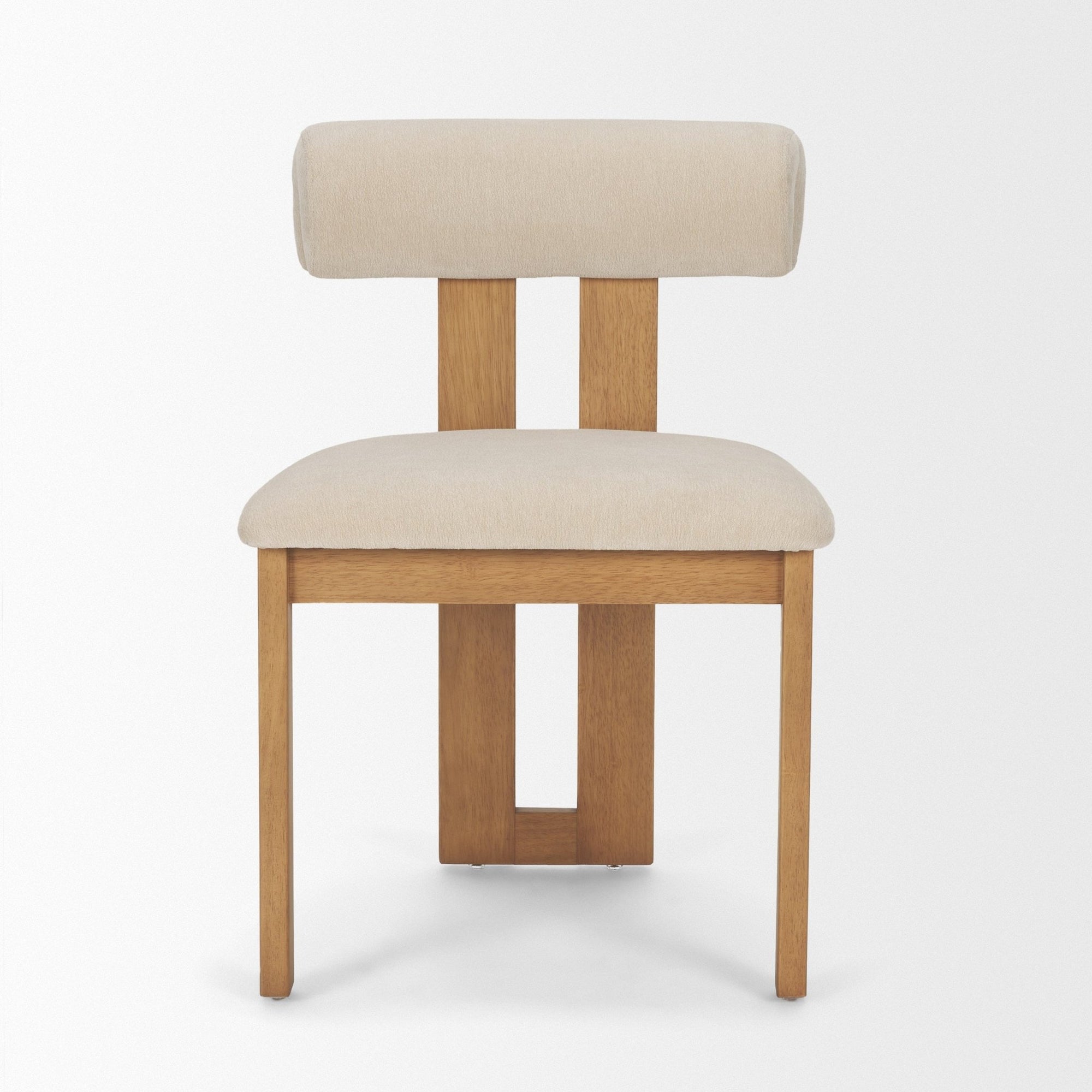 Tribeca Curve Fabric Dining Side Chair - 3 Colors - Dekor Butik