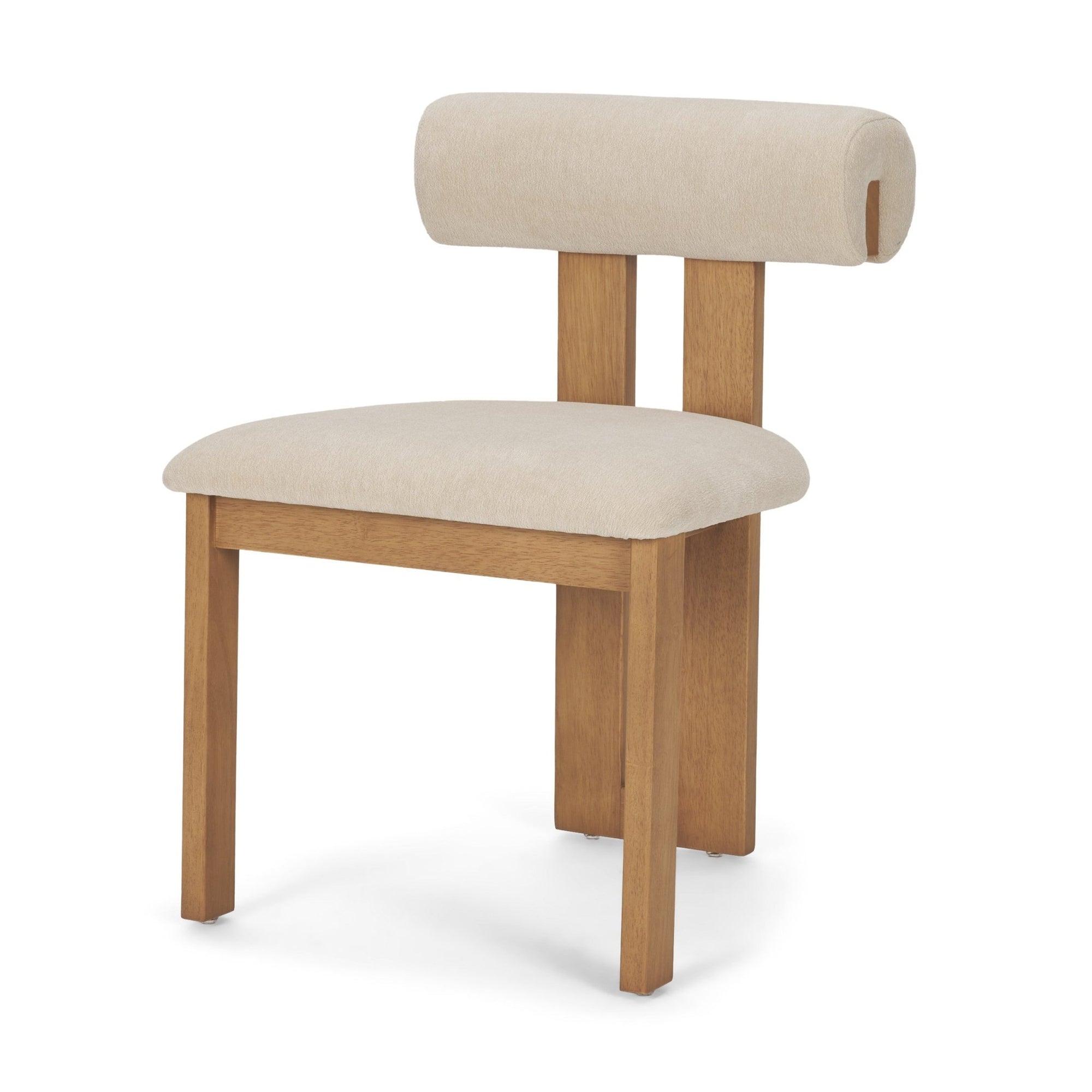 Tribeca Curve Fabric Dining Side Chair - 3 Colors - Dekor Butik