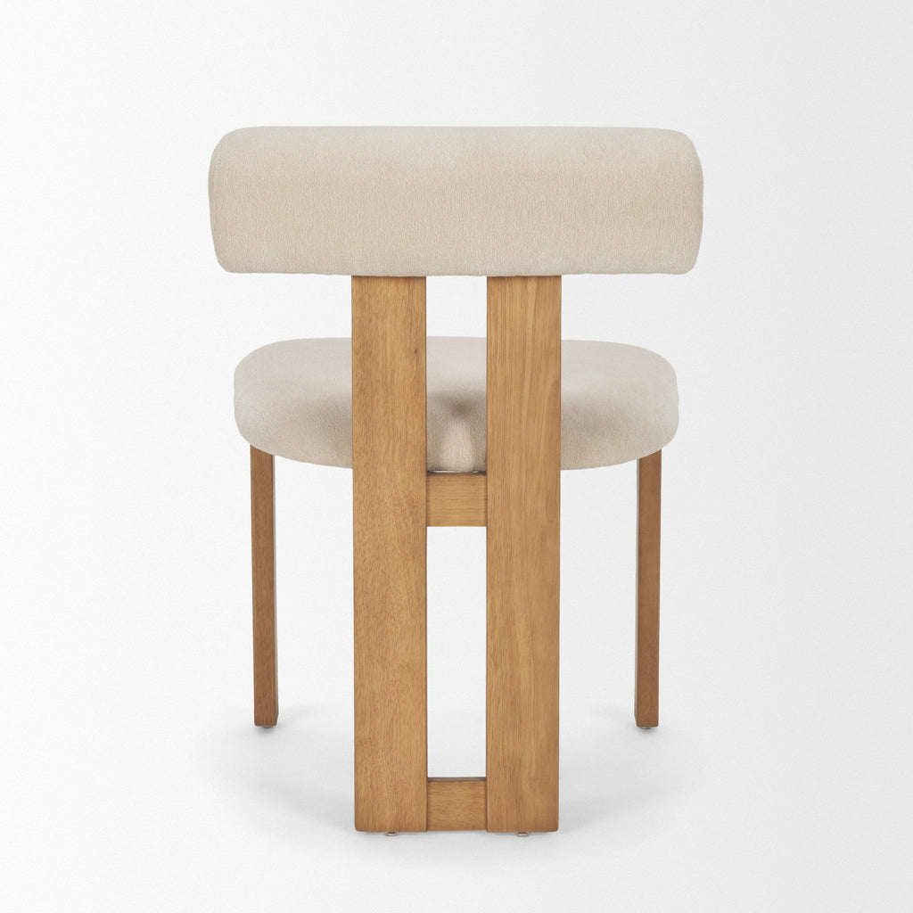 Tribeca Curve Fabric Dining Side Chair - 3 Colors - Dekor Butik