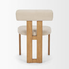 Tribeca Curve Fabric Dining Side Chair - 3 Colors - Dekor Butik