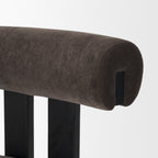 Tribeca Curve Fabric Dining Side Chair - 3 Colors - Dekor Butik