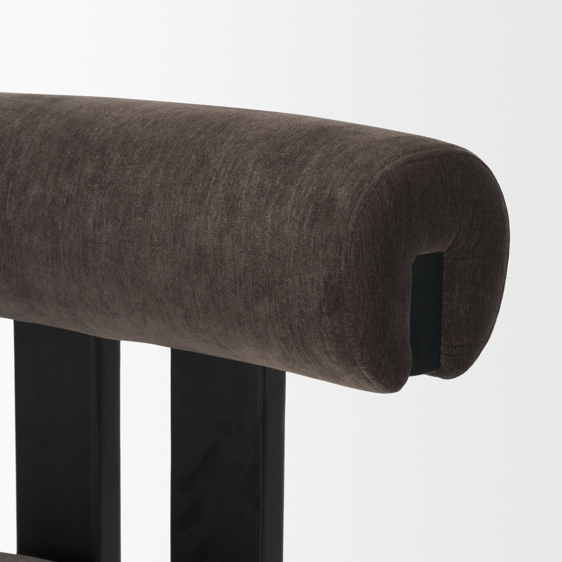 Tribeca Curve Fabric Dining Side Chair - 3 Colors - Dekor Butik