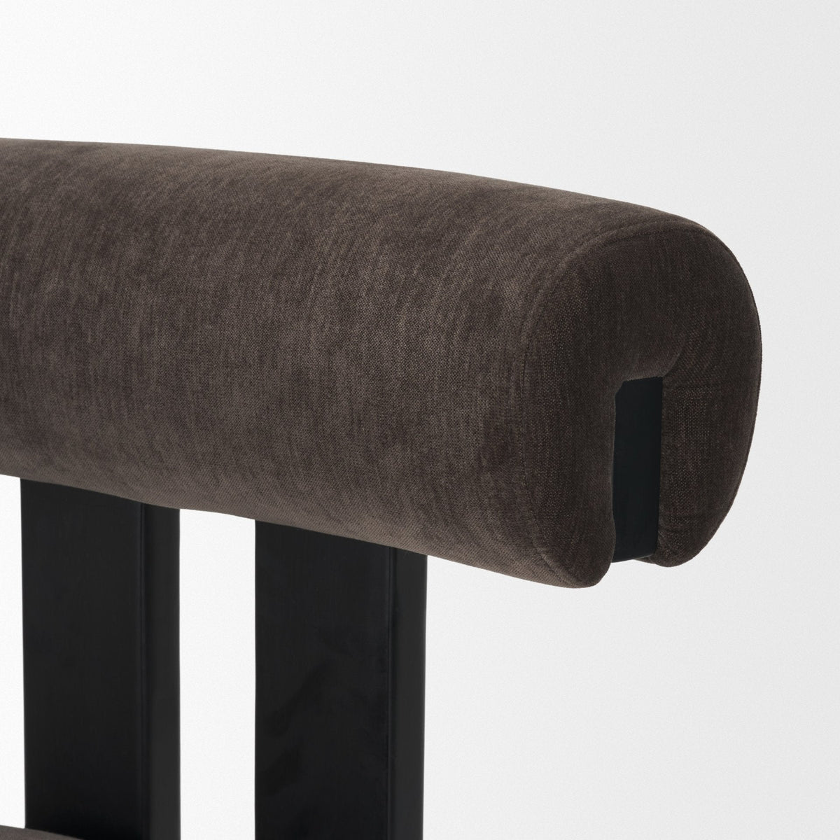 Tribeca Curve Fabric Dining Side Chair - 3 Colors - Dekor Butik