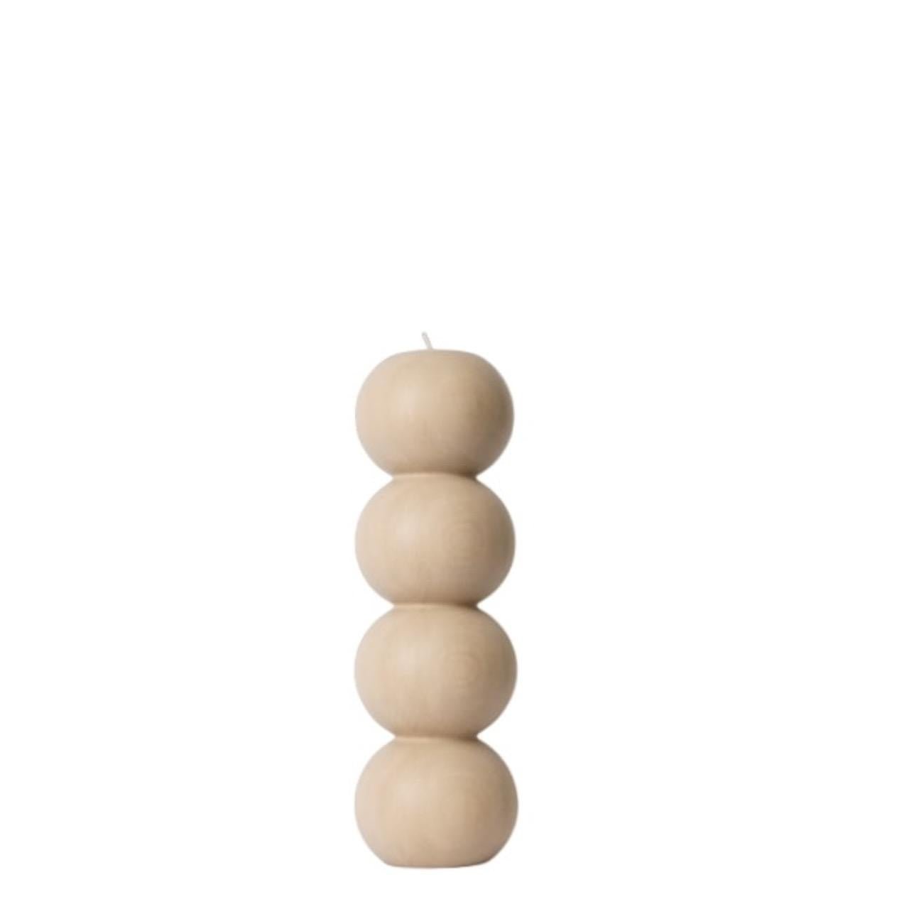 DecorTurned Wood Candleholder 2 - In - 1 - 3 Colors - Dekor Butik