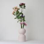 DecorTurned Wood Low Vase - 8 Colors - Dekor Butik