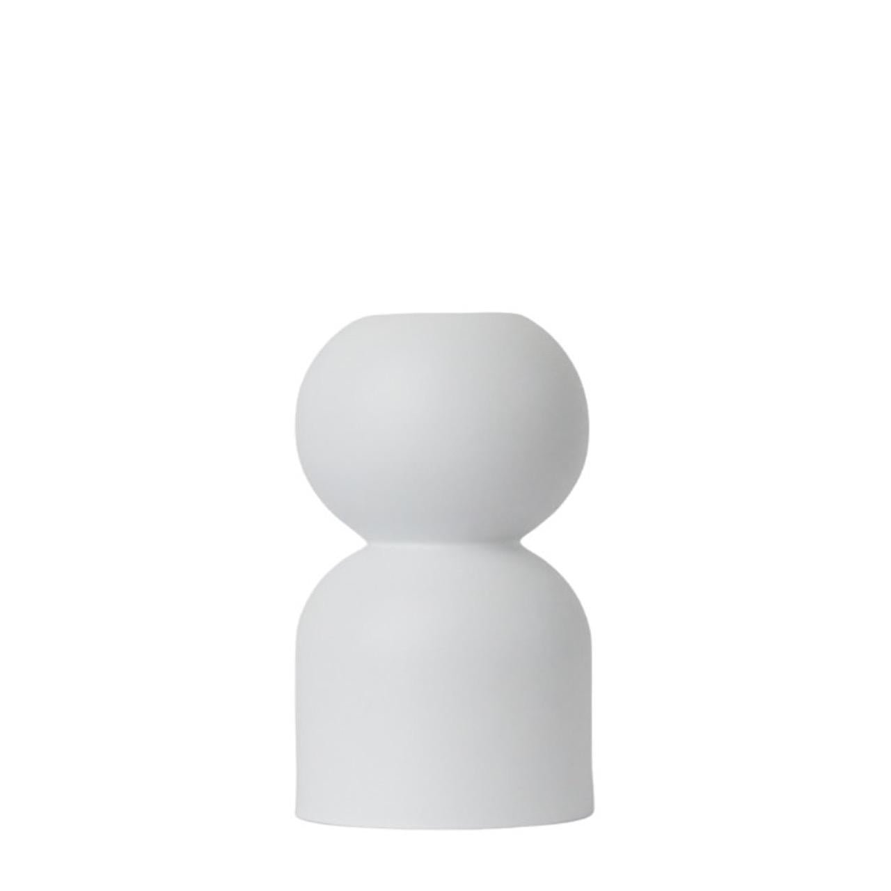 DecorTurned Wood Low Vase - 8 Colors - Dekor Butik